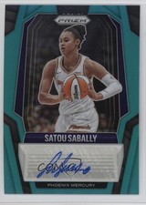 2025 Panini Prizm WNBA Signatures Teal Prizm /35 Satou Sabally #SG-SS Auto ob9