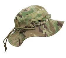New camouflage wide-brimmed round hat for outdoor hiking, camping, fishing, sun