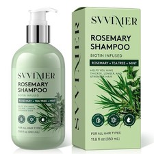 Rosemary Hair Growth Shampoo - Thickening Shampoo with Biotin Tea Tree Oil Mint