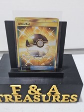 ULTRA BALL TRAINER HOLO POKEMON CARD TCG SUN & MOON 161/149 ITEM SECRET HP on eBay