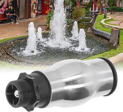 Fountain Nozzle Heads, G1 Male Thread Fountain Spout, 304 Stainless Steel Waters