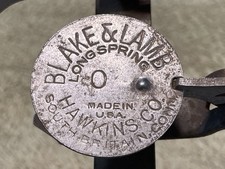 Nice #0 Blake & Lamb trap excellent stamping - for collectors of Newhouse, etc.
