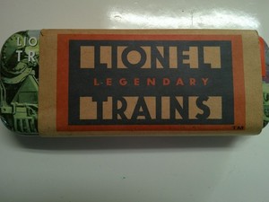 Lionel collectible watch in tin with papers