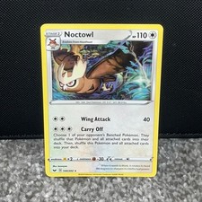Noctowl 144/202 Rare Sword & Shield Pokemon Near Mint