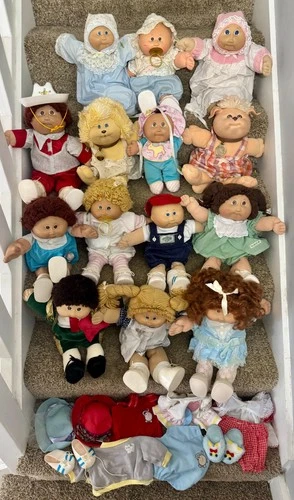 New ListingVintage Cabbage Patch Kids Doll Lot w/ Clothes Accessories Birth Certificate + P