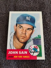 1991 Topps Archives John Sain New York Yankees Baseball Card #119