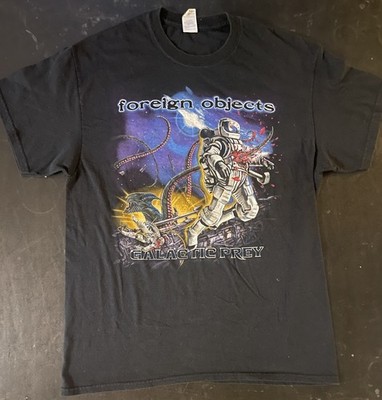 Foreign Objects (CKY) Galactic Prey Black T-Shirt Size Large - 96 Bitter Beings