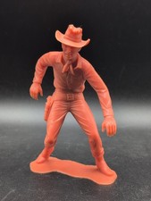 Vintage 1964 Louis Marx Quick Draw Reaching Cowboy 5" Plastic Figure