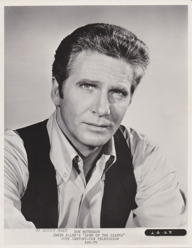 1969 Press Photo Actor Don Matheson stars on "Land of the Giants" TV Show