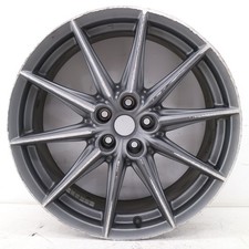 2023 SUBARU BRZ 10 Spoke Aluminum Wheel Rim 18x7.5J OEM *NOTE DAMAGE
