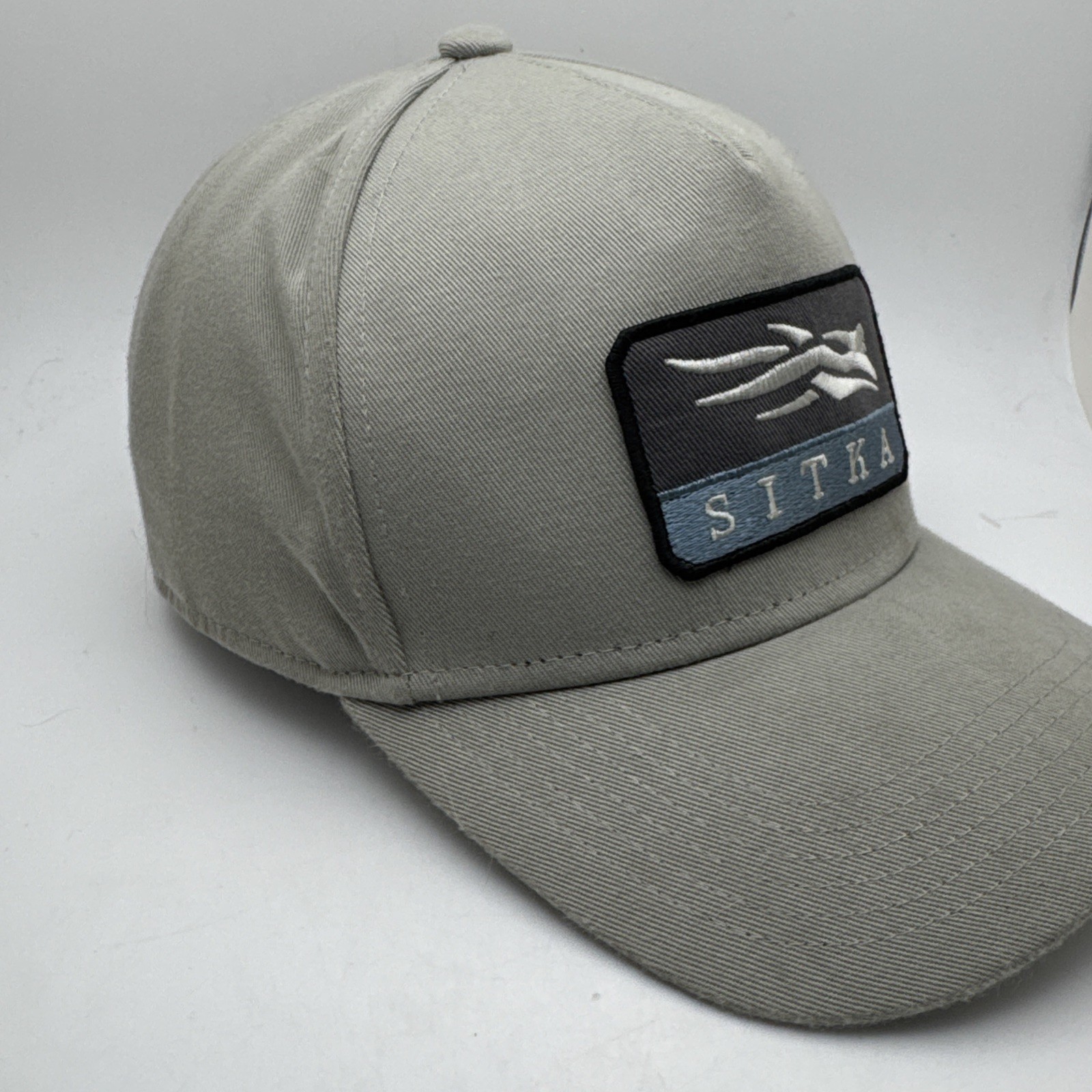 Sitka Hat Cap Snap Back Gray  Mesh Patch Embroide… - image 2