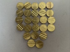 100 X Vintage Arcade Game Machine Leisure Tokens Eurocoin London GC