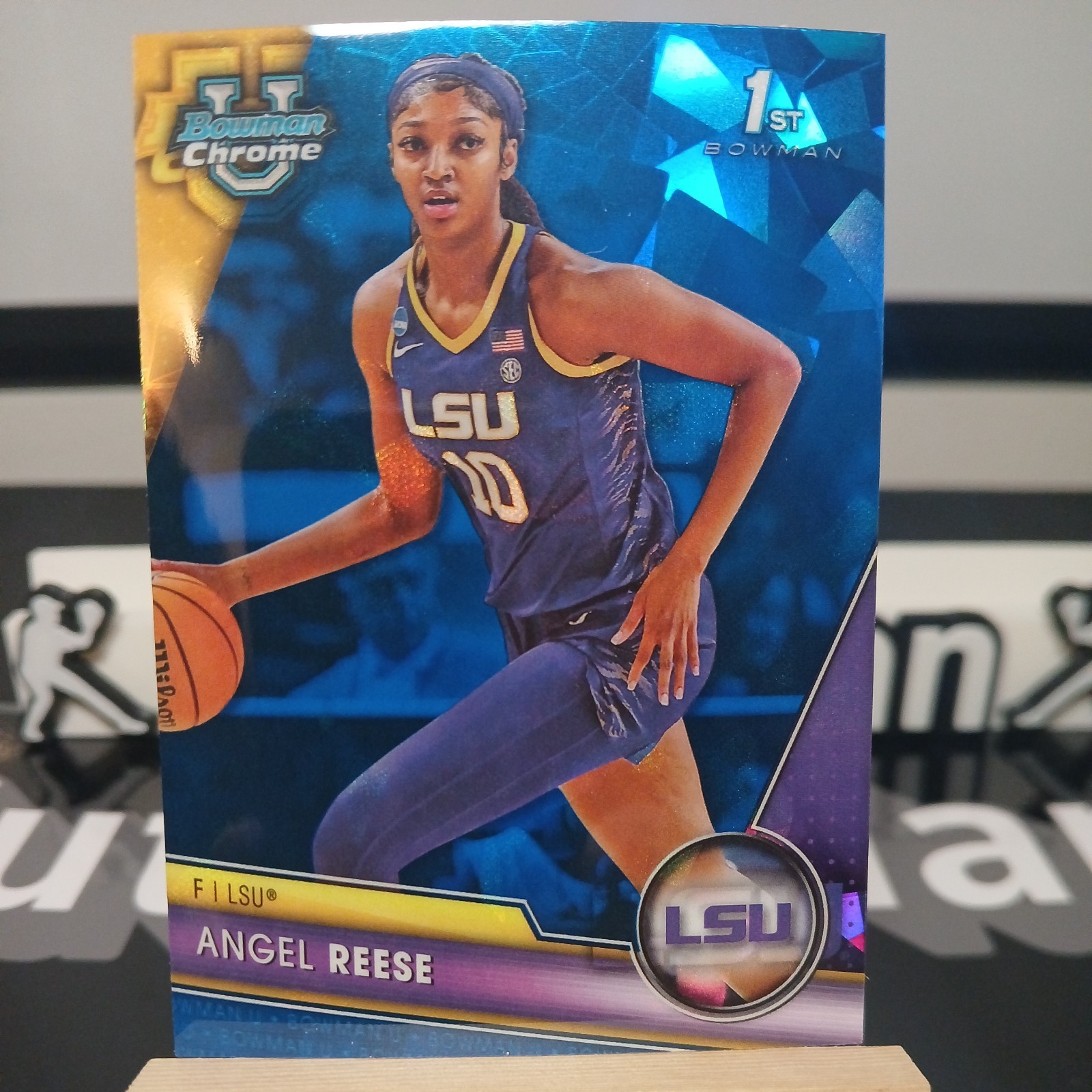 2023-24 Bowman University Chrome Sapphire Edition - Angel Reese #49 (RC)