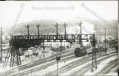 orig. Foto DLA Bellingrodt - DB 94 834 Bhf. Waldshut 1954 #D0336