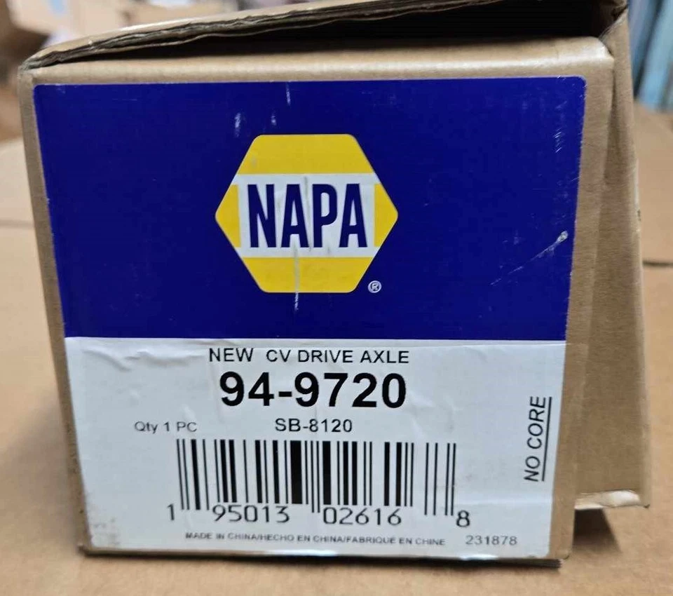 Napa 949720 SB-8120 New CV Axle NCV Driveshaft For Subaru Legacy 2015-2019 - Image 2 of 2