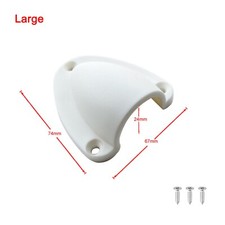 Black Nylon Vent Cover for Protection and Ventilation of Wires and Hoses