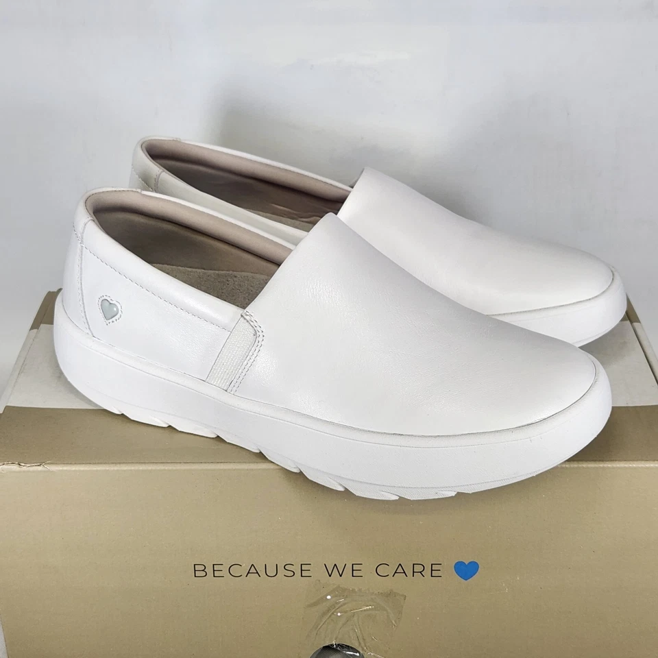 Talla 8 - Nurse Mates Cascade - Blanco - Mujer Foto 2 de 4