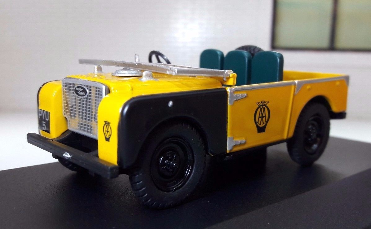 1:43 Scale Model 1948 Land Rover Series 1 80 Pickup Oxford AA Breakdown Recovery
