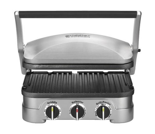 Gr 150p1 Cuisinart Griddler Deluxe CUISINART In Electric Grill