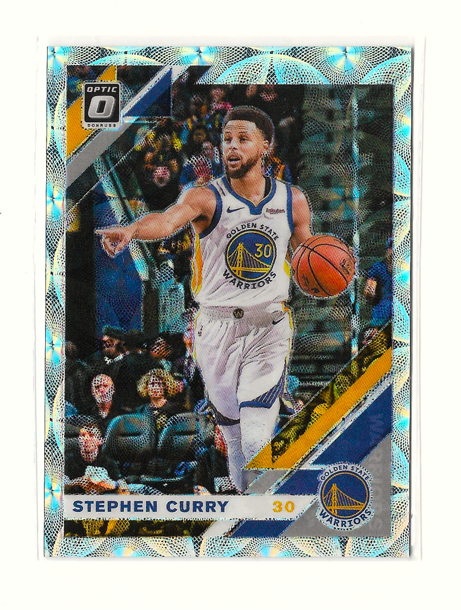 2019-20 Panini Donruss Optic Premium Box Set Prizm #8 Stephen Curry /249 (RARE)