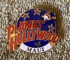 Vintage, Planet Hollywood, Maui, enameled Pinback badge — photo 1