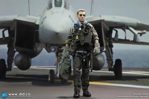 New DID MA80182 1/6 US Navy Fighter F-14 Pilot Tom & Nick 12" Figure in stock - Picture 11 of 12