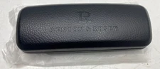NEW LENTON AND RUSBY Black Clamshell Glasses Hard Case NOS