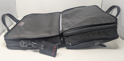 Tumi Alpha 2 Expandable Organizer Brief T-Pass Black FXT Ballistic