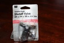 KF Threaded Angle Shutoff Valve 3/8 Inch FIP x 3/8 Inch O.D. Tube 3605 NEW