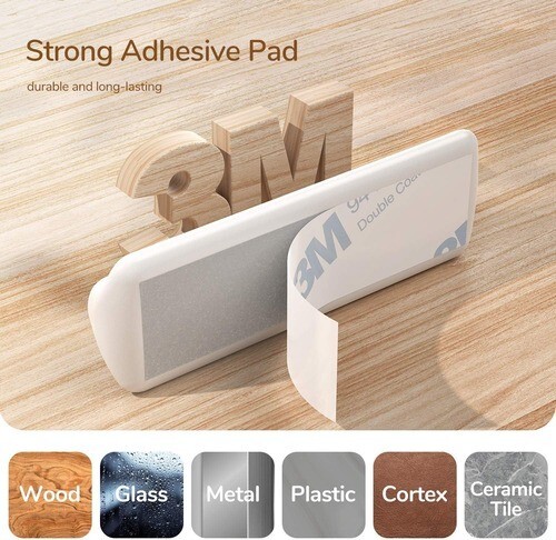 SYNCWIRE Cable Clips, Cord Organizer Cable Management Self Adhesive USB Cable Ho - 第 5/6 張圖片