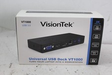 Visiontek VT1000 Dual Display Universal USB 3.0 Docking Station