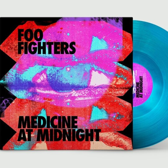 Foo Fighters Medicine At Midnight Colored Blue Vinyl LP New And Sealed