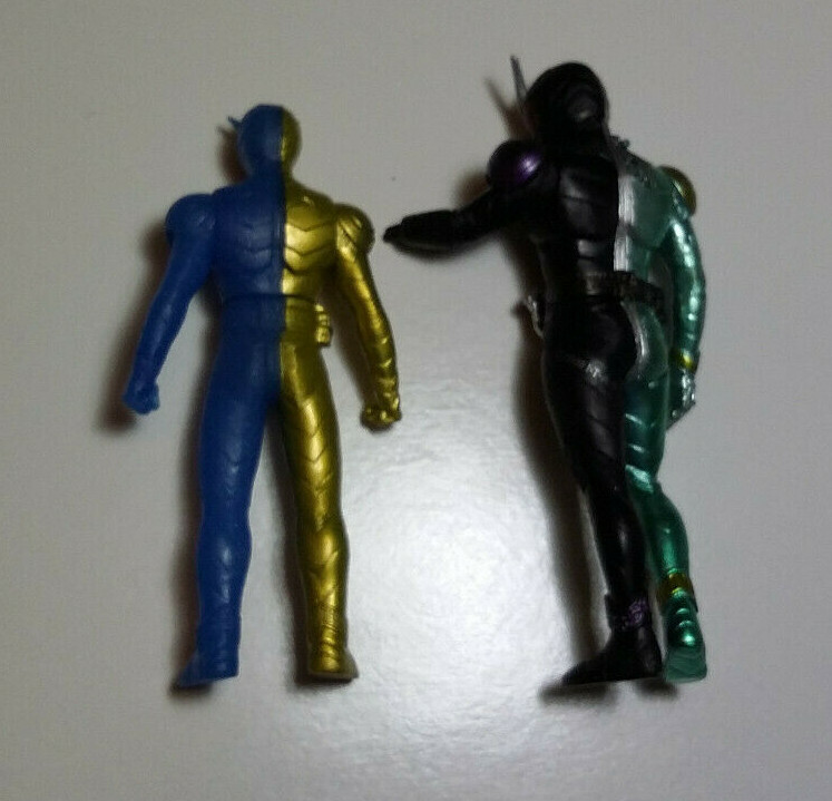 Kamen Rider Double W Lot Set 2009 Bandai Cyclone Joker Luna