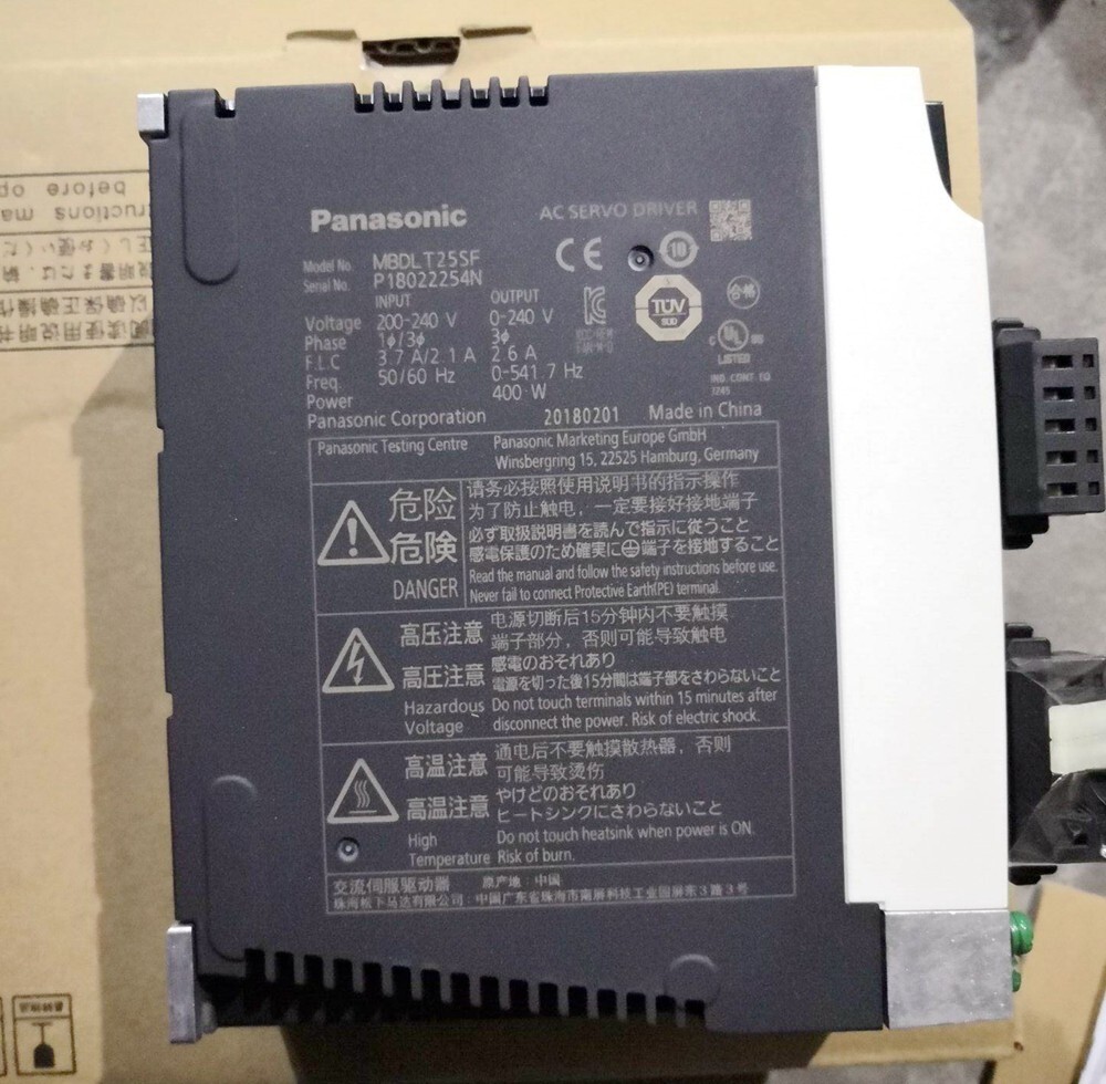 New in box Panasonic MBDLT25SF AC Servo Drive | eBay