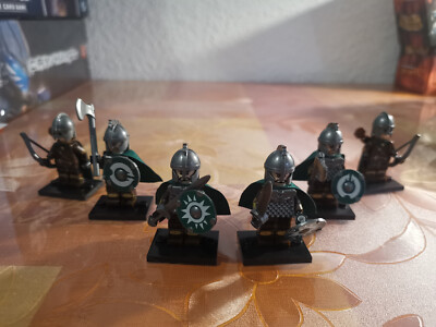 Herr der Ringe lord of the ring rohan bogenschütze wikinger mini klemmbaustein
