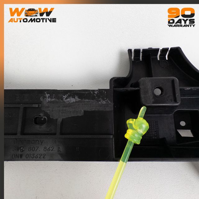 04-11 BENTLEY CONTINENTAL GTC GT REAR BUMPER HOLDER SUPPORT BRACKET SET OEM