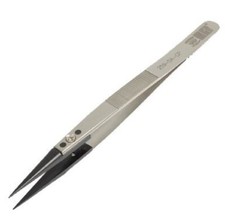 Regine tweezers 259-SA-CP steel with synthetic tips from CP SWISS MADE