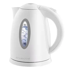 7-Cup Bpa-Free White Electric Kettle with Auto Shut off Feature, Boil-Dry Protec