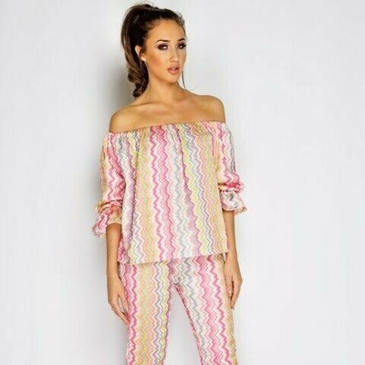 megan mckenna ruffle blouse