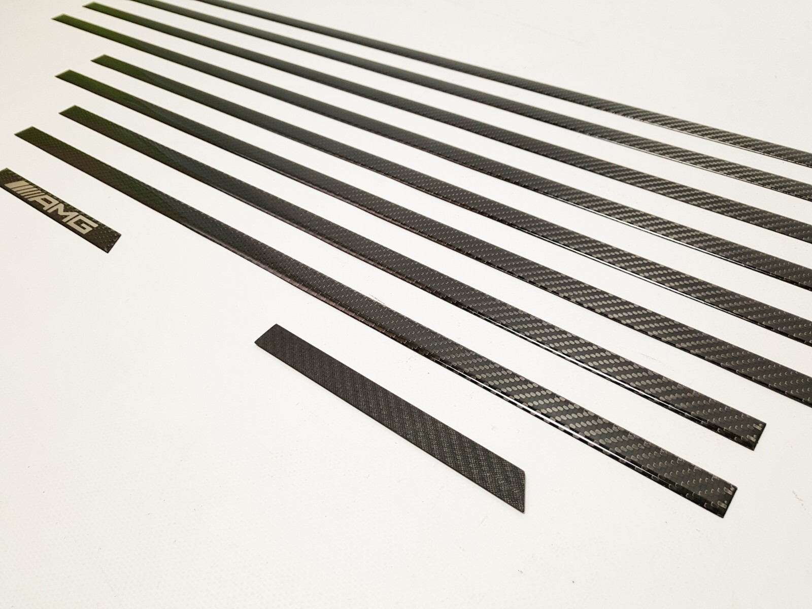 kitcar Carbon Fiber Side Molding Inserts Set made for G Wagon W463 G63