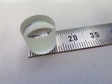 OPTICAL THICK LENS CONVEX CONCAVE CYLINDER OPTICS AS PICTURED H3-B-56