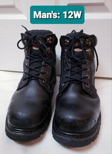 dexter work boots black