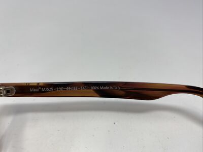 Maui Jim Italy SUNNY DAYS MJ529-19C 49-22-145 Brown Sunglasses Frame Maui Jim Italy Sunny Days MJ529-19C 49-22-145 Brown  main image 4