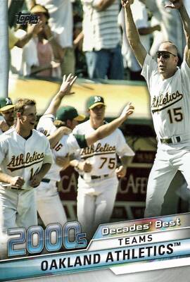 2020 Topps Update # DB-59 Oakland Athletics Oakland Athletics