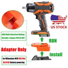 1x for Milwaukee M18 Battery To fits Ridgid 1...