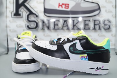 Nike Air Force 1 Graffiti LV8 ( GS )  AF-1  LOW  EU 37,5 US 5Y Low DX3349-100