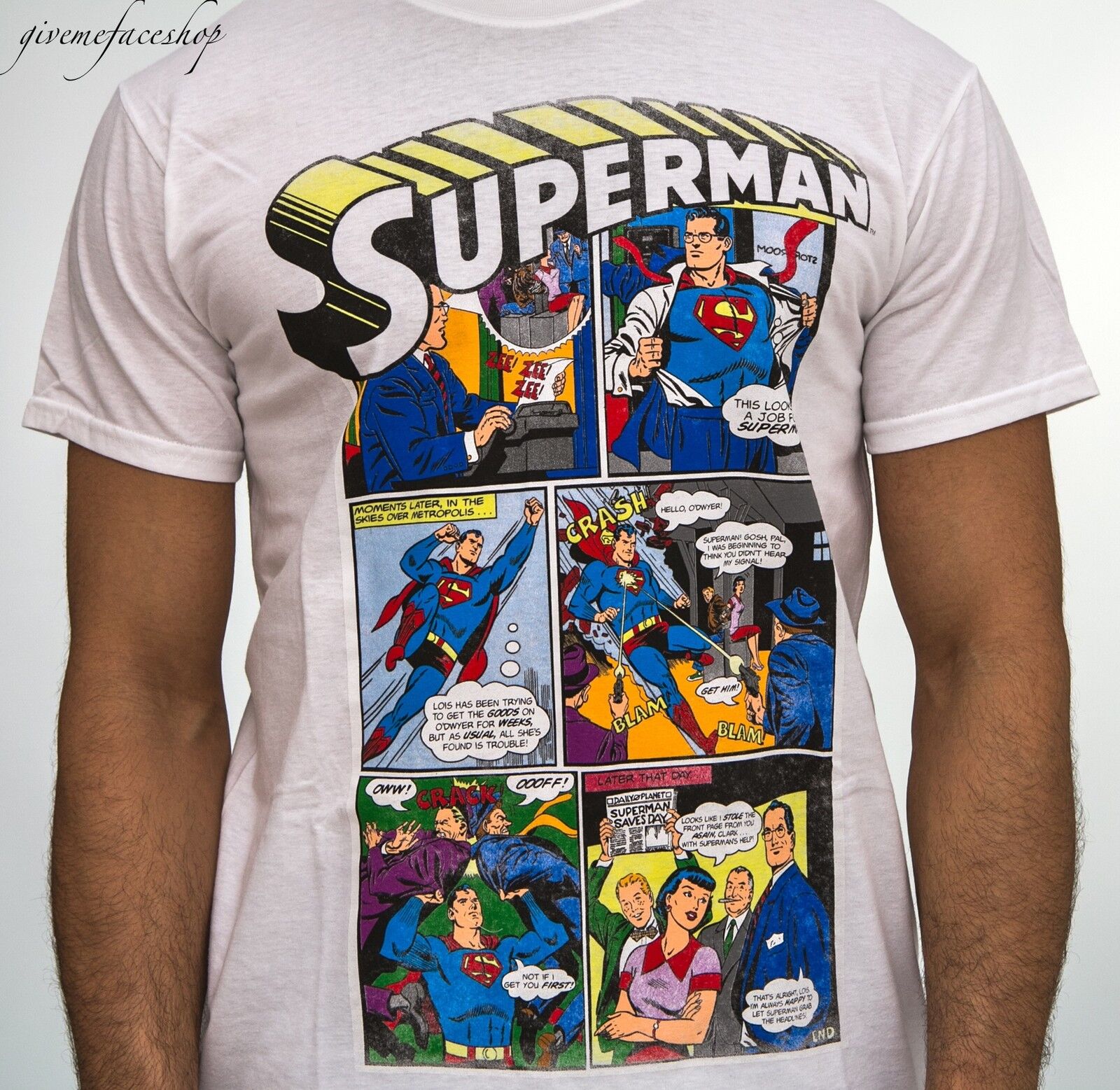 street tees, | Superman t DC marvel eBay tm urban Official WB shirts, comic comics, men