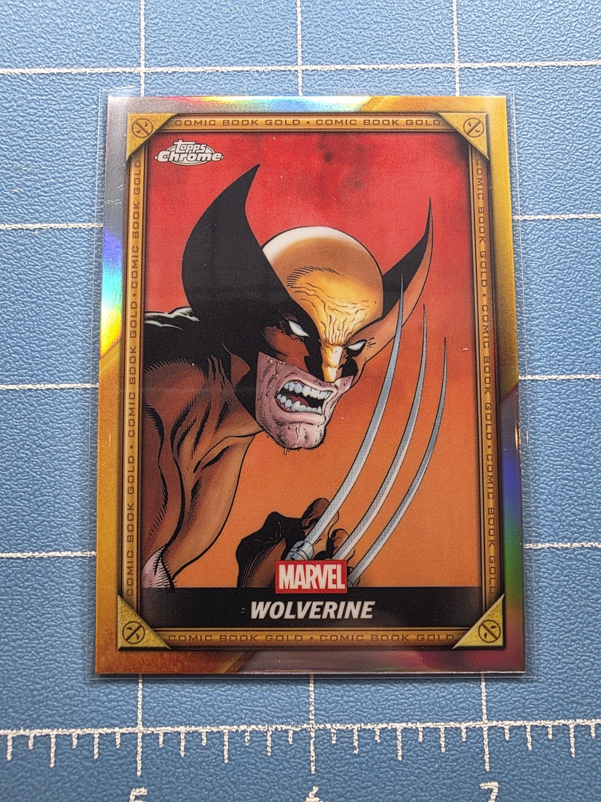 2025 Topps Chrome Marvel Deadpool - CB-7 - Wolverine #1 - Regular Base