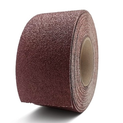 3 Inch x 49 Feet Emery Cloth Roll Aluminum Oxide Continuous Sandpaper 60 Grit