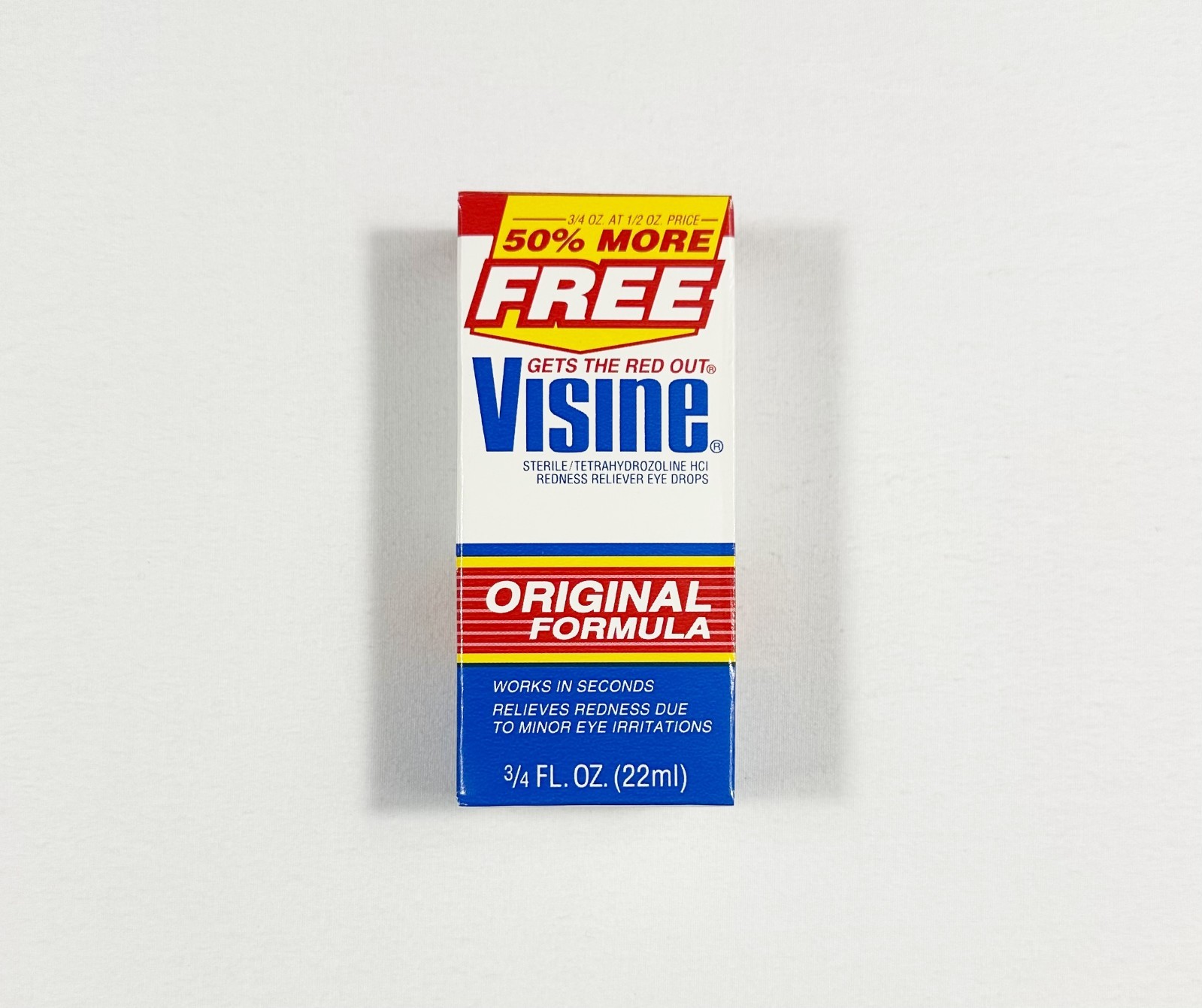VISINE 1990s Vintage .75 Fluid Ounce Bottle Expired June 199